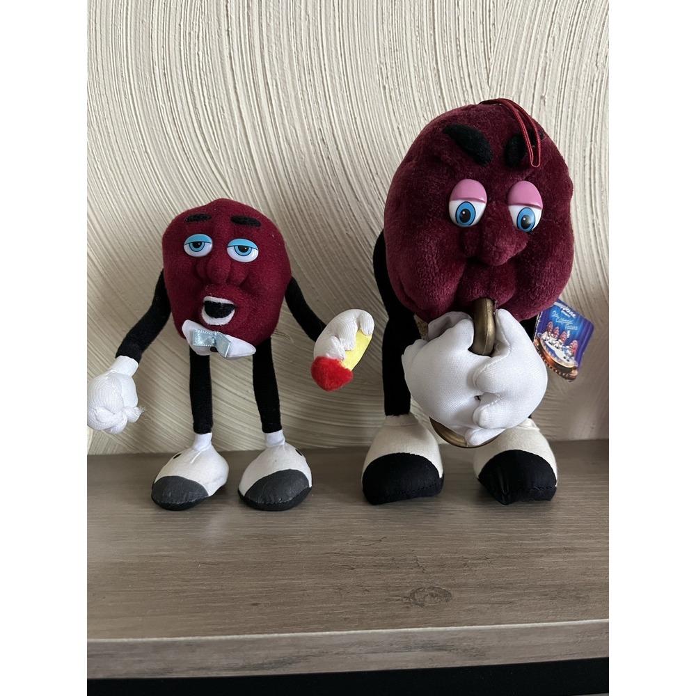 California Raisin Vintage 1987 Applause Bendable Plush Toy
